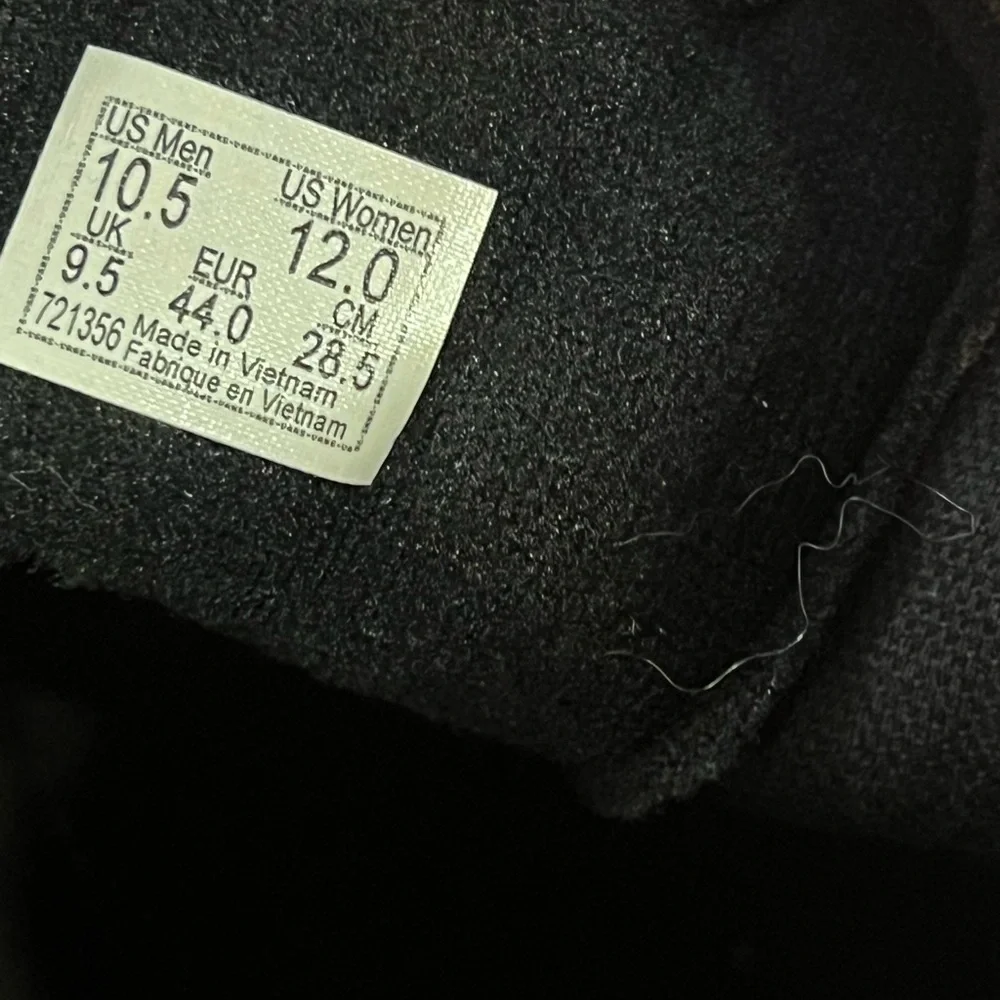 Vans Black and Multicolor High-Top Sneakers‎